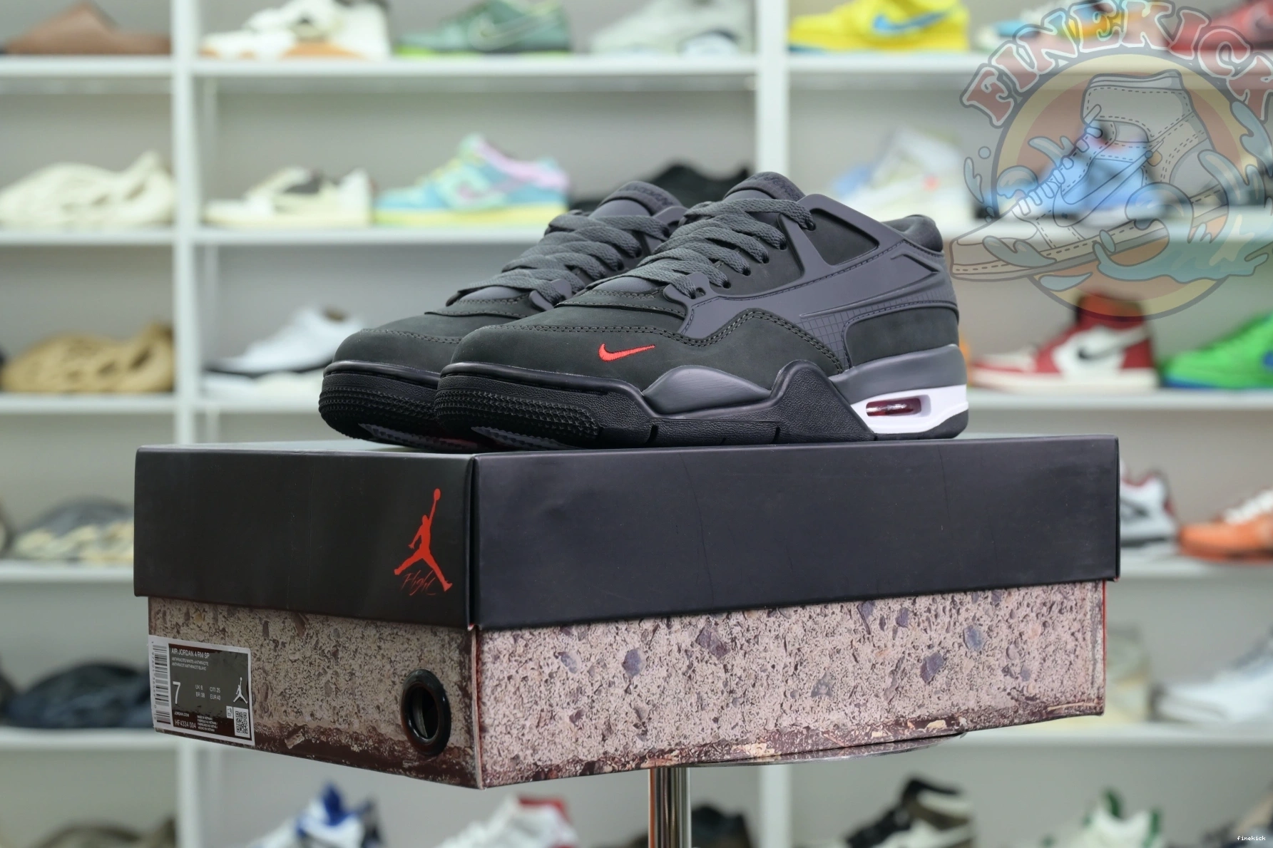 x Nigel RM SP “Anthracite” Air 4 Sylvester Jordan Jordan 1221